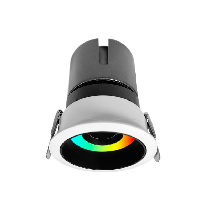 DL65-TY Smart Home Light Wifi Zigbee Bluetooth Control Dimmable spotlight IP54 APP Voice Control RGB+CW Recessed Smart LED Downlight saa